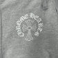 Vintage Chrome Hearts ‘T-Bar’ Logo Grey Drawstring Sweatpants