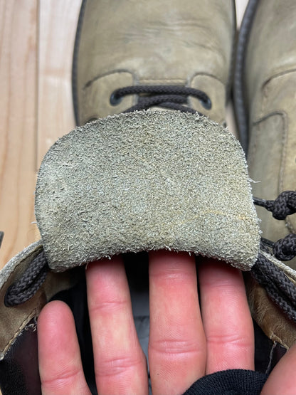 Dirk Bikkembergs Suede Leather Trim High Cut Work Boots