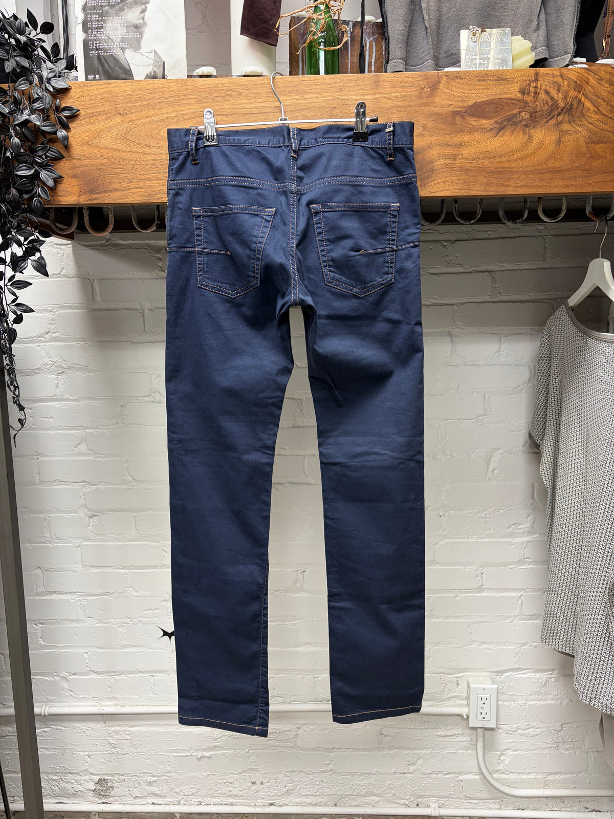 Dior Homme ‘5 Pocket’ Navy Blue Jeans