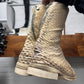 Carol Christian Poell ‘Laser Cut’ Kangaroo Leather Tornado Zip Boots