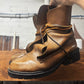 Dirk Bikkembergs ‘Wraparound’ Leather Lace Up Vibram Sole Boots
