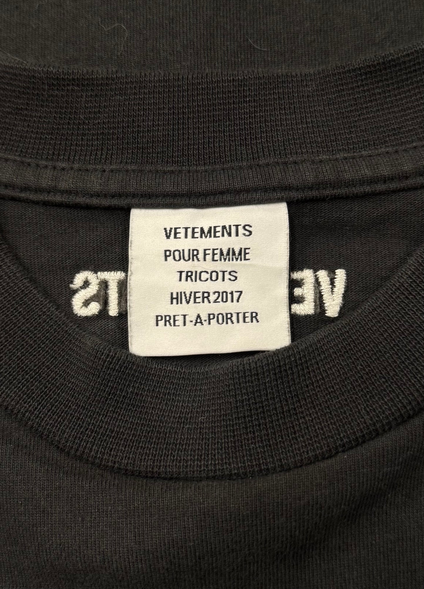 AW2017 Vetements ‘Snoop Dogg’ Oversized Graphic T-Shirt