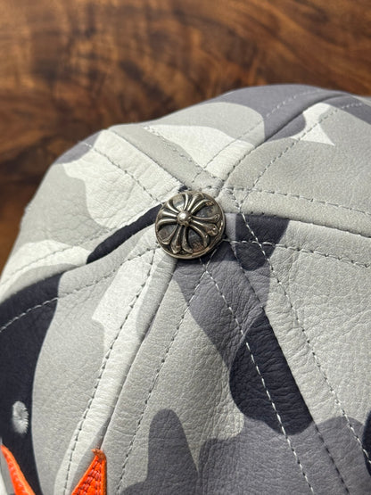 Chrome Hearts ‘Snow Camo’ Leather Star Patch ‘Gunslinger’ Strap-back Hat