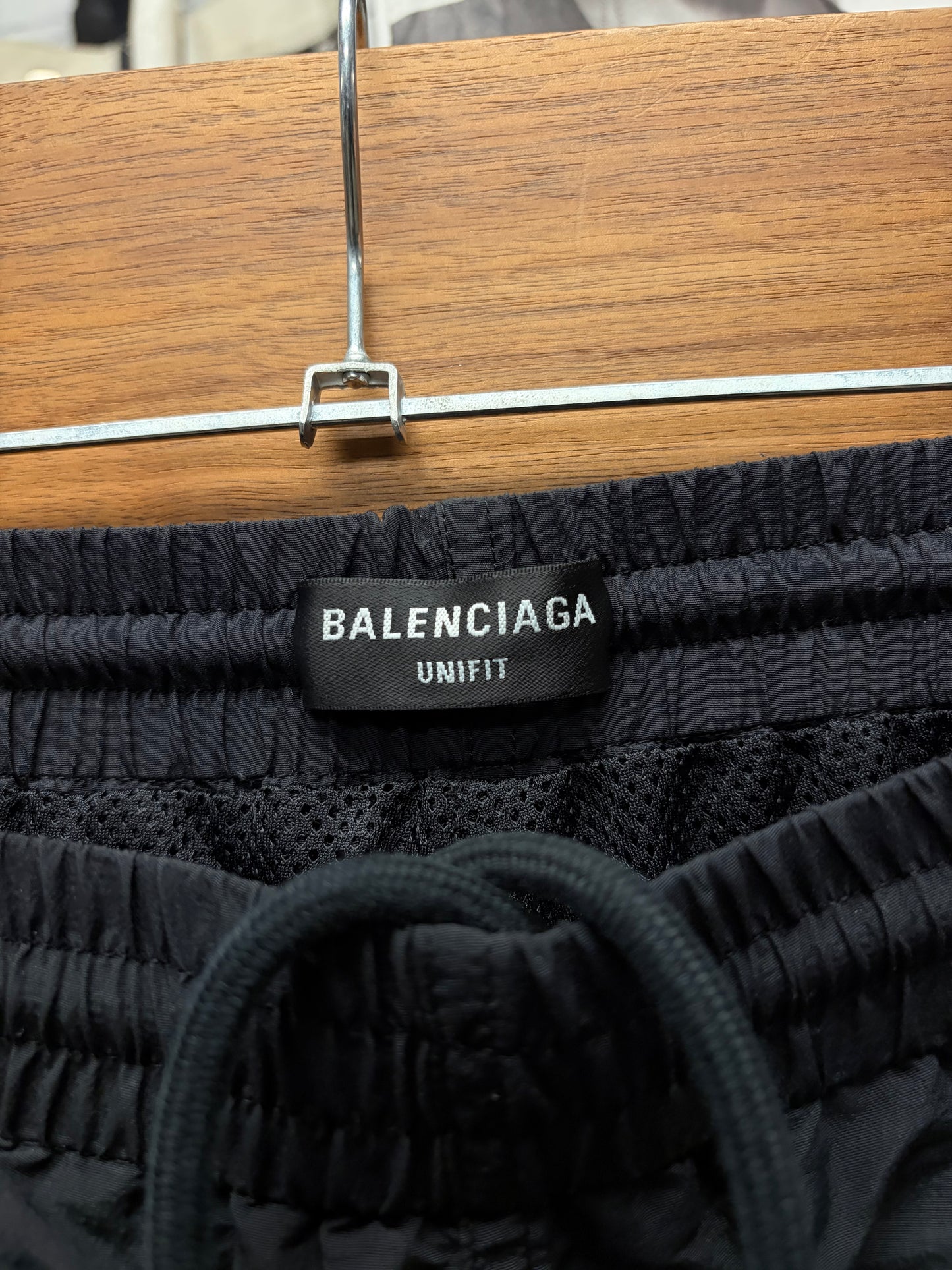 2021 Balenciaga ‘3B Sports Icon’ Logo Black Striped Track Pants