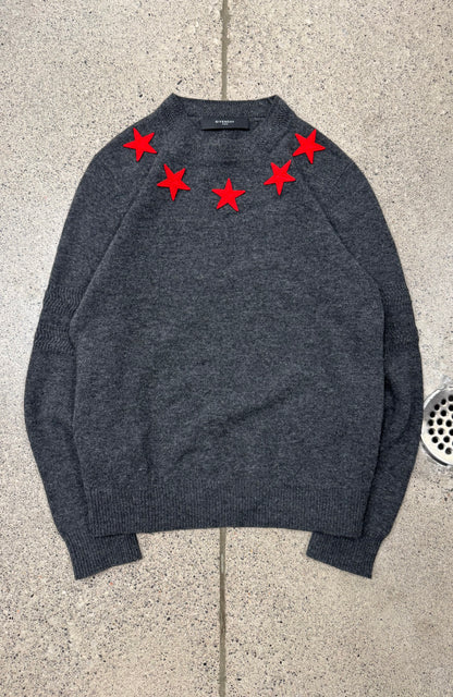 AW2014 Givenchy by Ricardo Tisci ‘Stars’ Wool Knit Sweater