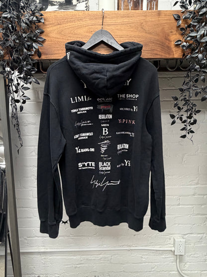 Yohji Yamamoto x New Era ‘Brand Iconography’ Black Pullover Hoodie