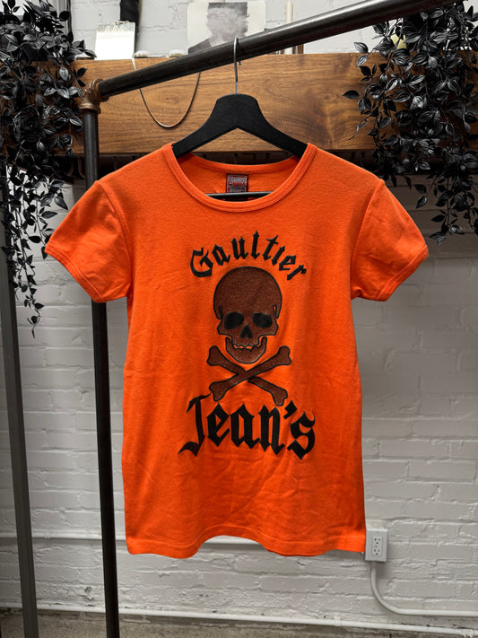 Vintage 90s Jean Paul Gaultier ‘Skull & Bones T-Shirt