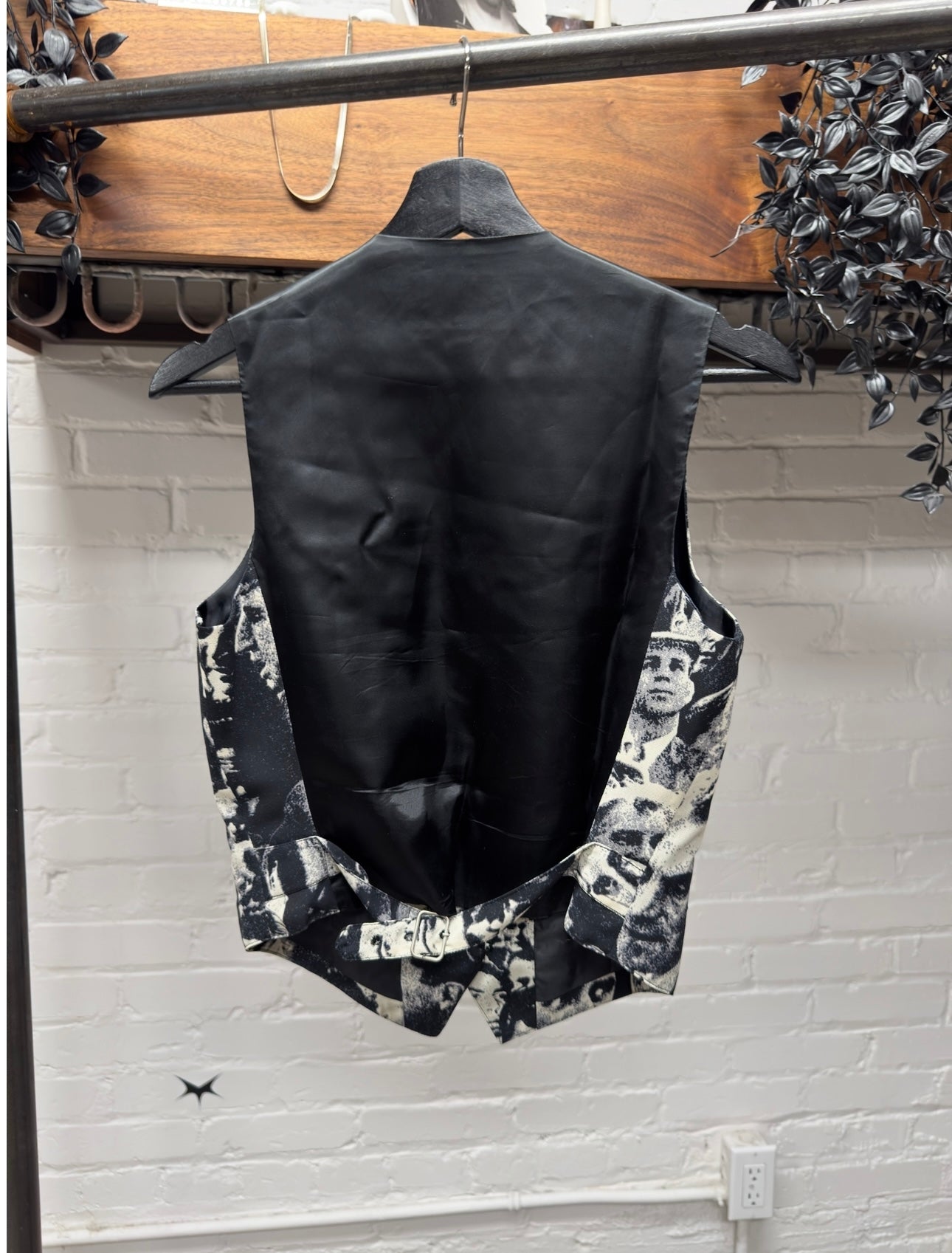 AW1991 Jean Paul Gaultier ‘Faces’ Jacquard Woven Vest