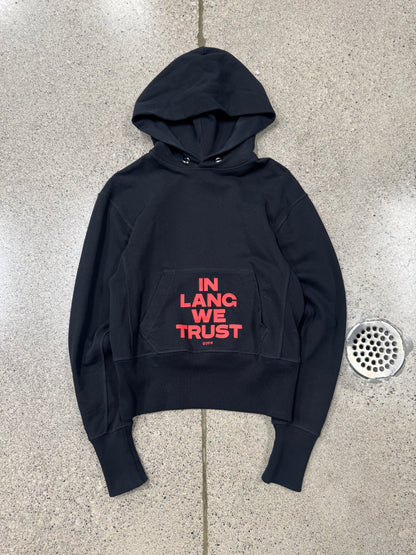 2018 Helmut Lang ‘In Lang We Trust’ Hoodie