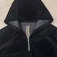 Rick Owens DRKSHDW Corduroy Zip Up Hooded Jacket