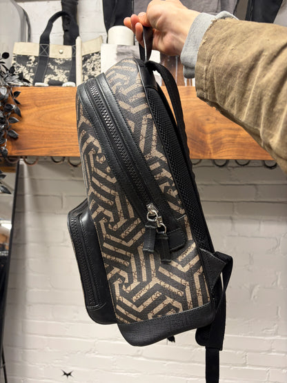 Gucci GG Supreme ‘Kaleido’ Canvas/Leather Monogram Backpack