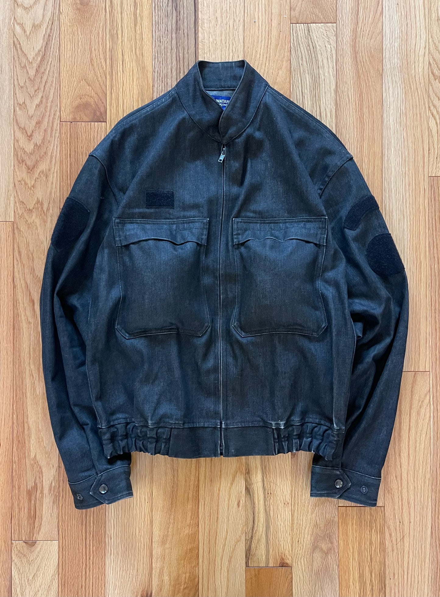 Autumn Winter 2003 Junya Watanabe Military Denim Bomber Jacket