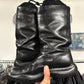 AW1999 Prada Runway Leather Toggle High Top Boots