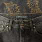 Y-Project ‘Cowboy’ Washed Black Detachable Denim