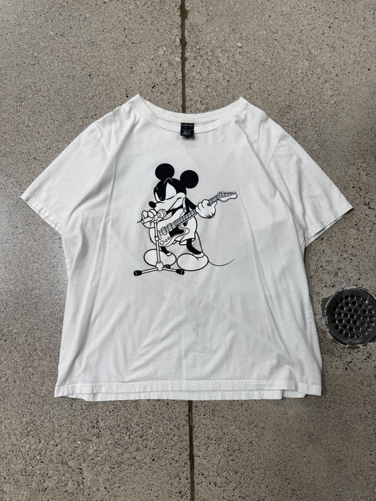 Number (N)ine ‘Mickey’ Guitar Player Graphic T-Shirt