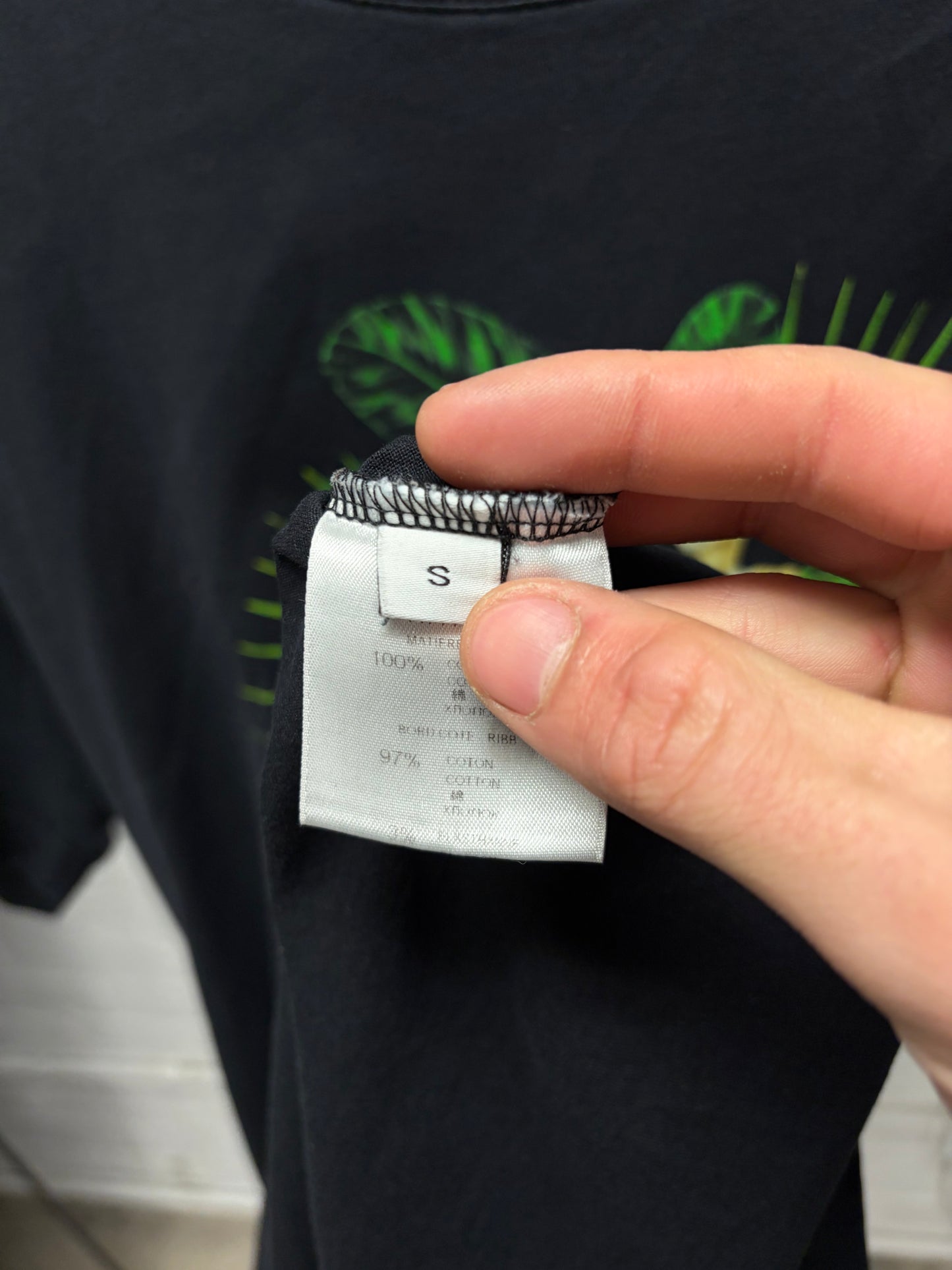 AW2011 Givenchy by Ricardo Tisci ‘Pin Up Girl’ Black Graphic T-Shirt