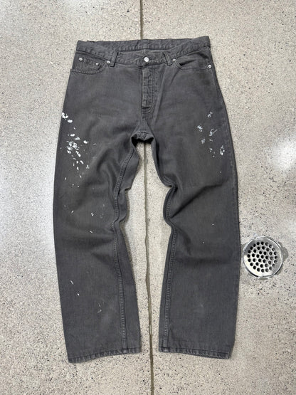 Vintage Helmut Lang ‘Painter’ Bootcut Grey Denim