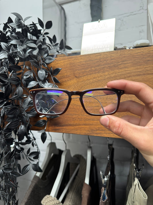 Chrome Hearts ‘Gash’ Brown/Black Gradient Prescription Glasses