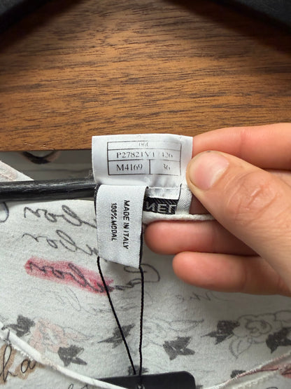 SS2006 Chanel ‘Cruise’ Semi Sheer Silk Long Sleeve Top