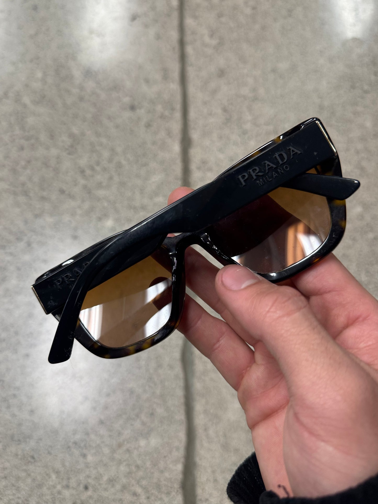 Prada Cat Eye Tortoiseshell Sunglasses