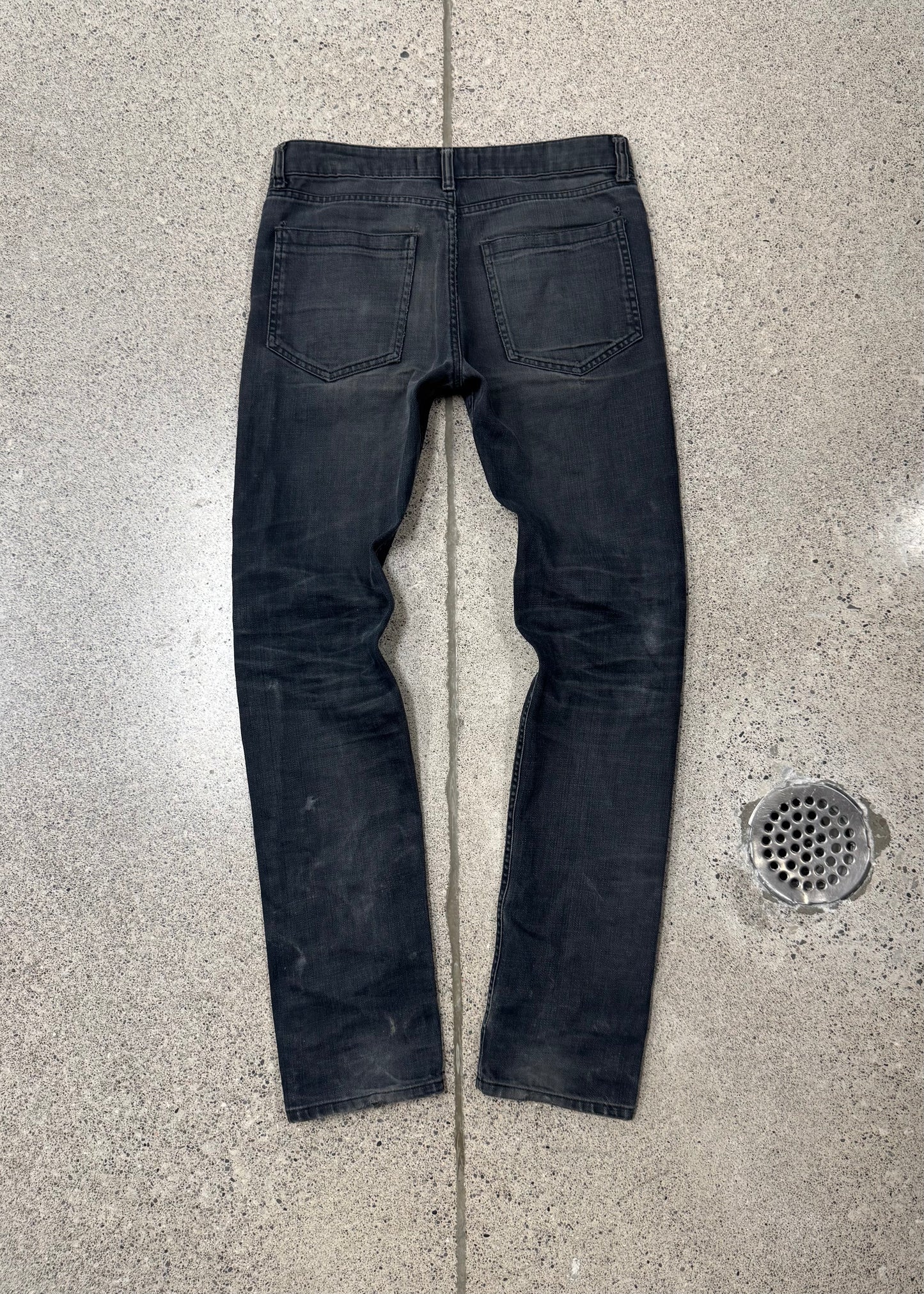 RAF by Raf Simons Black Slim/Skinny Denim