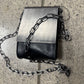 2000s Dirk Bikkembergs ‘Chain’ Top Closure Metal Bag