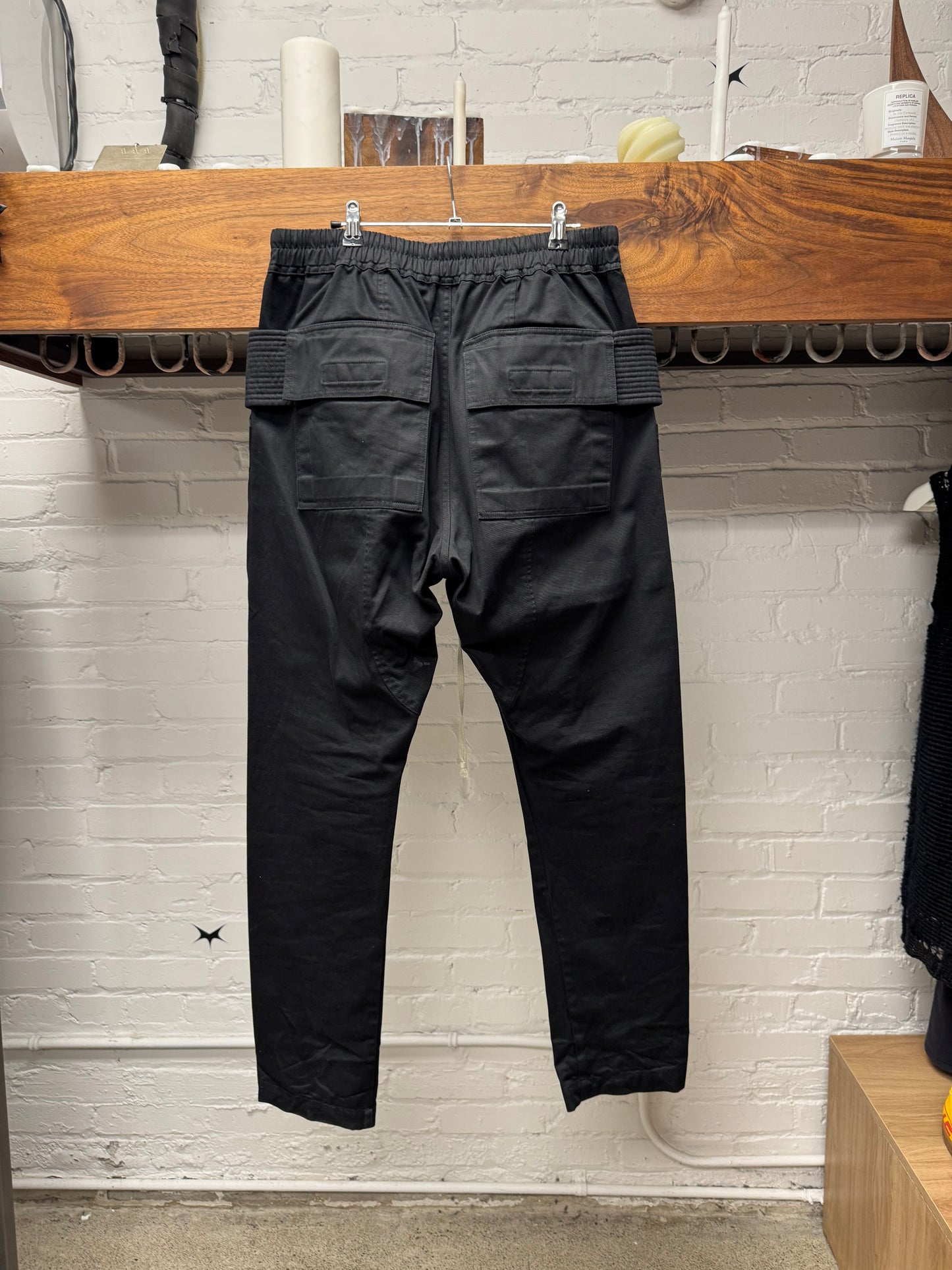 Rick Owens DRKSHDW Black ‘Creatch’ Cargo Pants