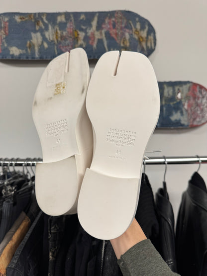 Maison Margiela Rubber ‘Tabi’ White Oxford Derbys