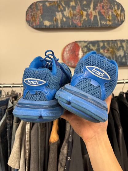 Balenciaga ‘Track 3’ Blue Low Top Sneakers