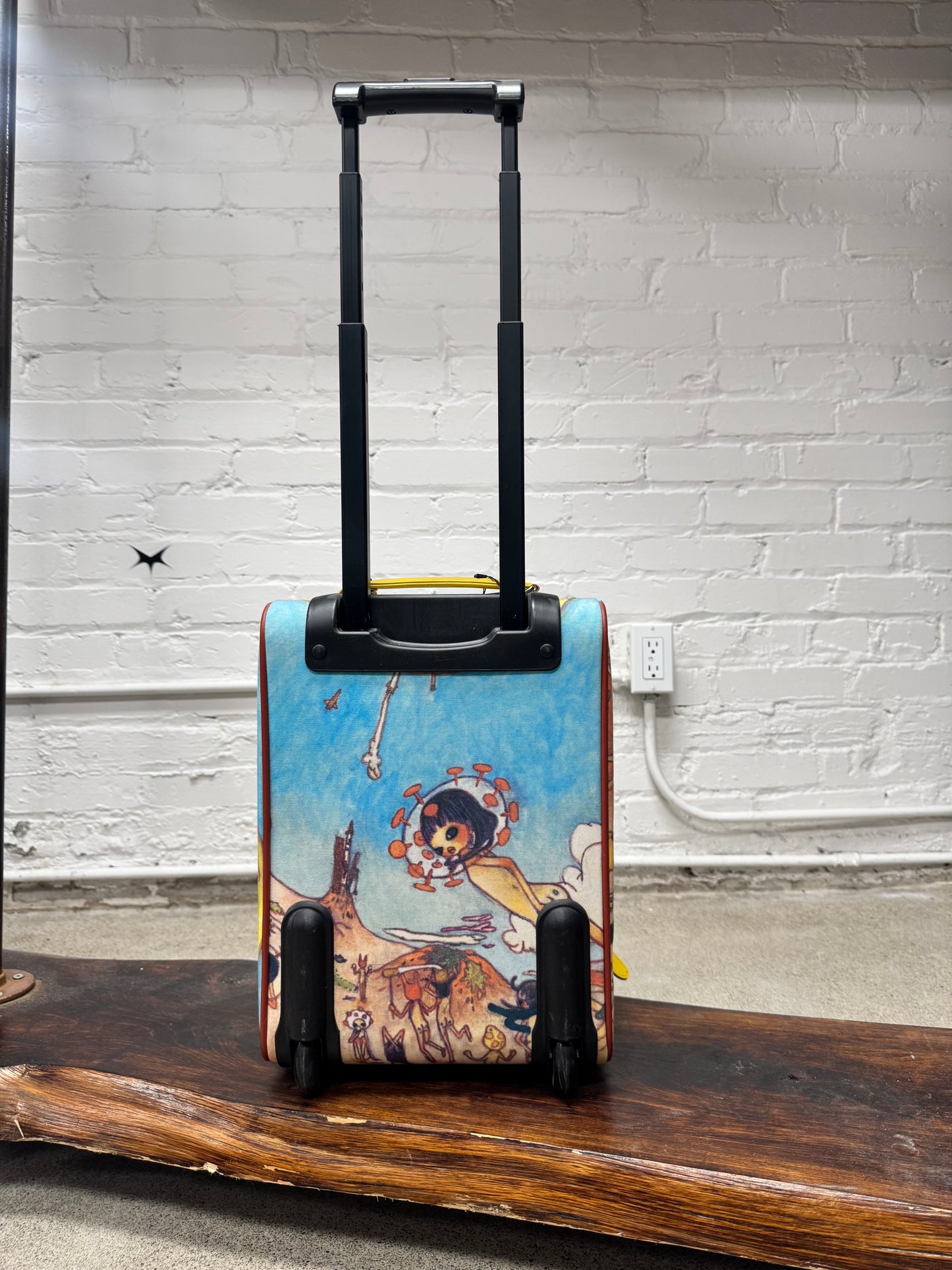 AW2004 Issey Miyake x Aya Takano Roller Suitcase