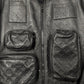 SS2024 Louis Vuitton Bullhide Monogram Embossed ‘Utility’ Leather Jacket