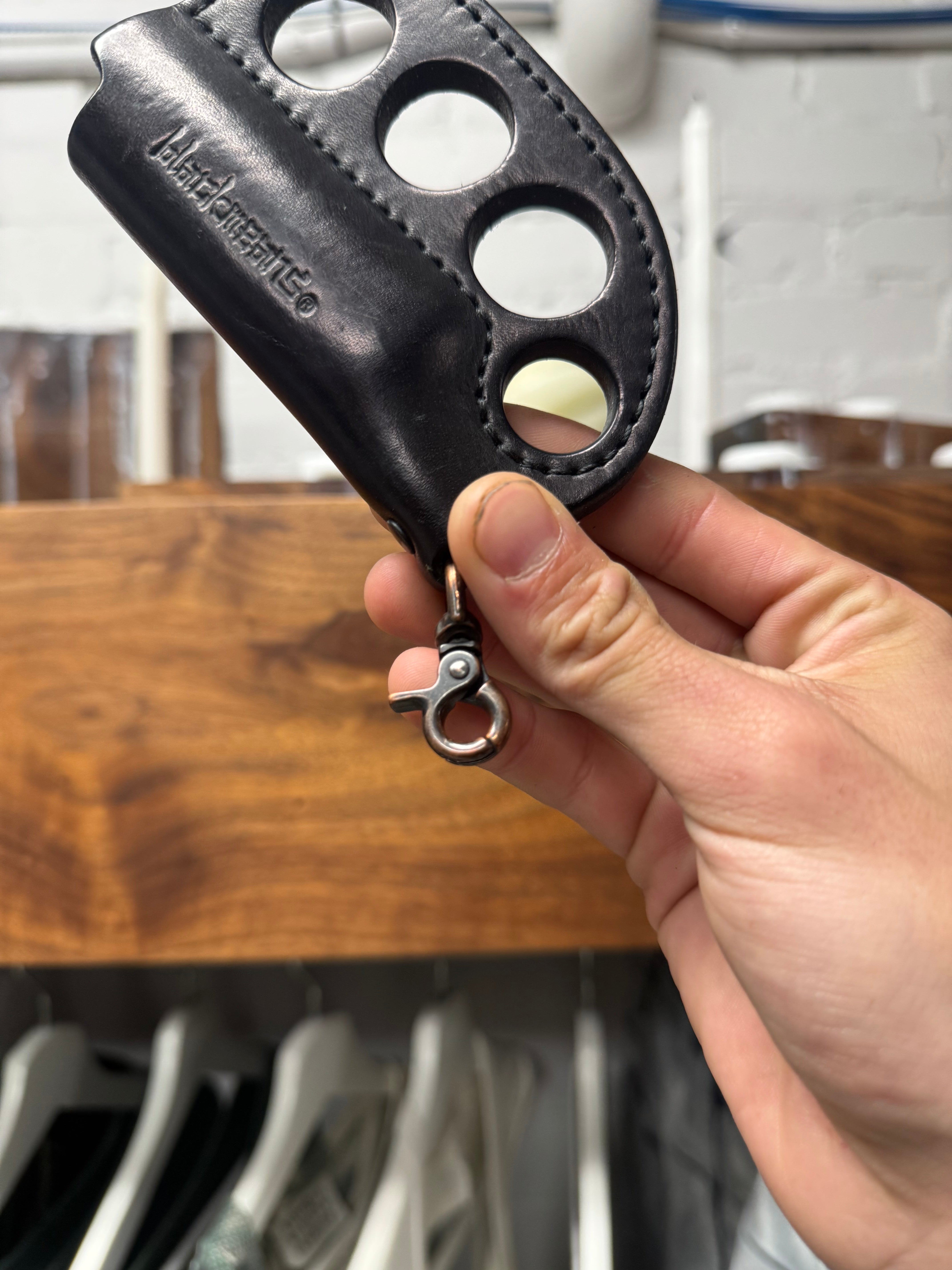 Blackmeans 'Knuckle Duster' Leather Lighter Case – Alex