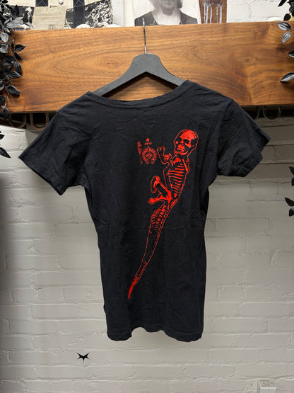 Chrome Hearts ‘Jarvis Skull’ Light Sabres Black Graphic T-Shirt