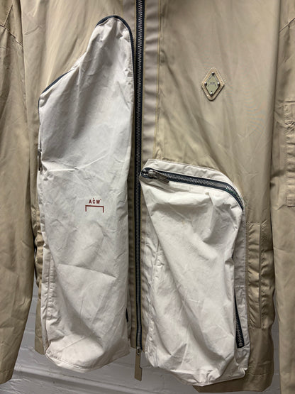 A-Cold-Wall* Natural Tan/Cream ‘Passage’ Shell Jacket