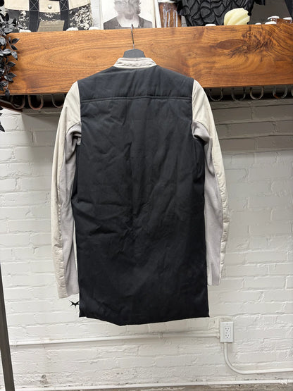 AW2014 Rick Owens ‘Moody’ Cape Back Wool/Leather Moto Jacket