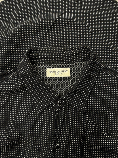 2018 Saint Laurent ‘Button Snap’ Western Shirt