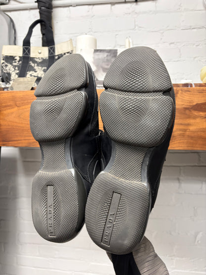 Prada ‘Cloudburst’ Black Low Top Sneakers