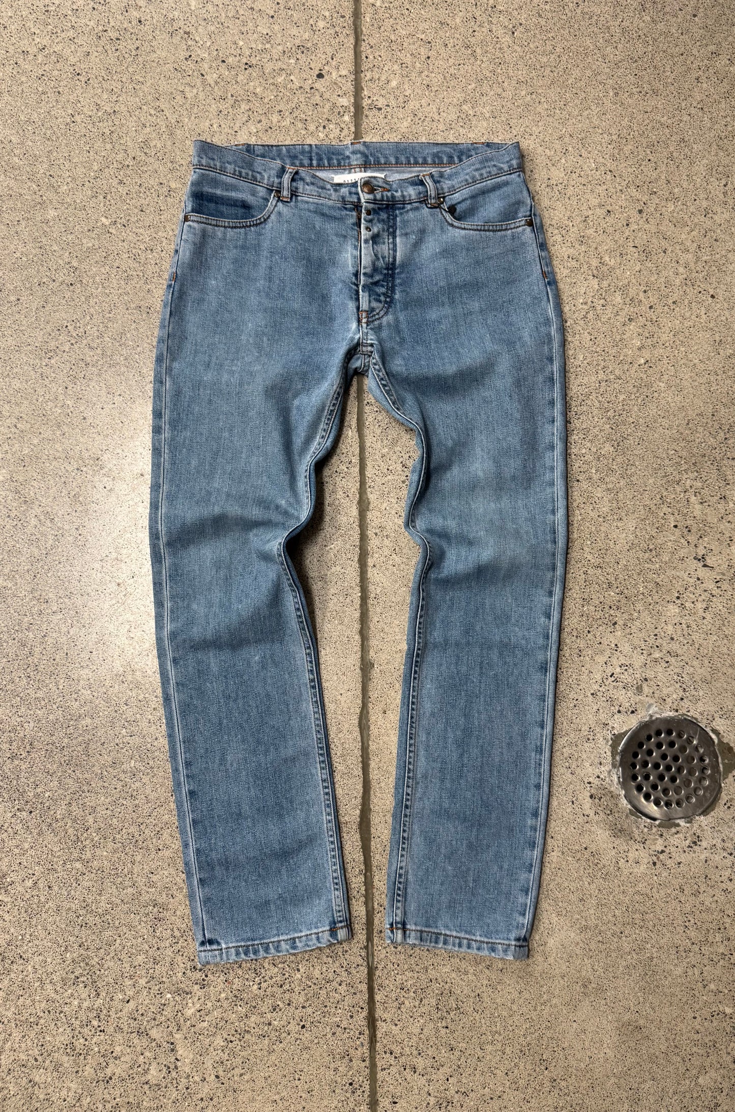 Maison Margiela ‘Pocket Fade’ Slim/Skinny Cut Denim