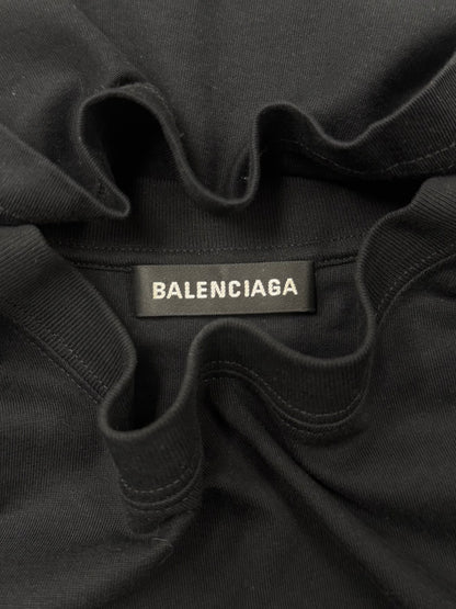 Balenciaga ‘Archetype’ Logo Black T-Shirt