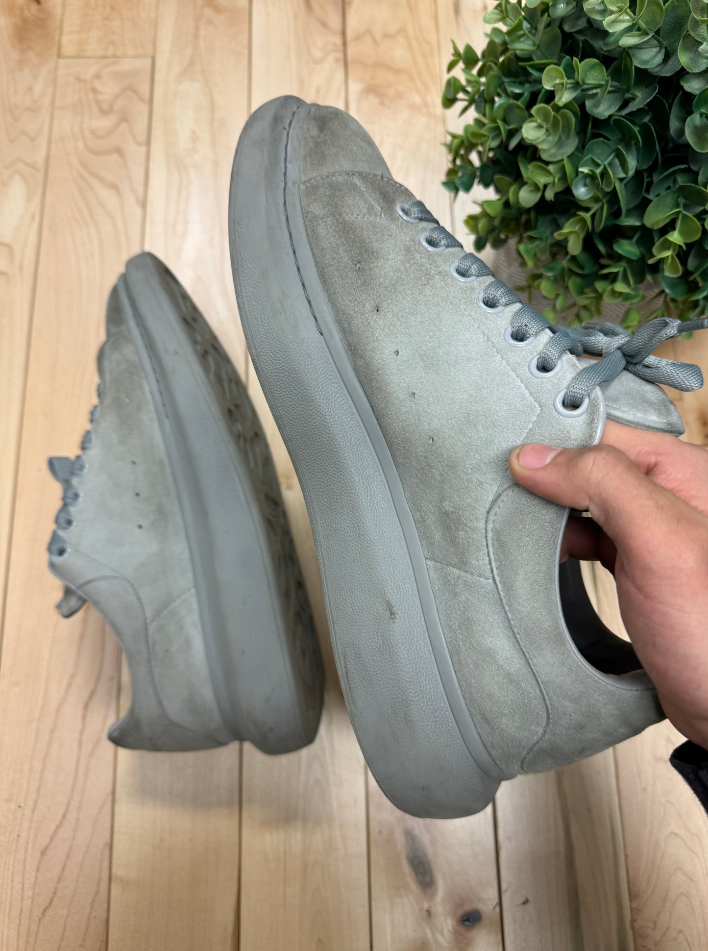 Alexander McQueen Oversized Suede