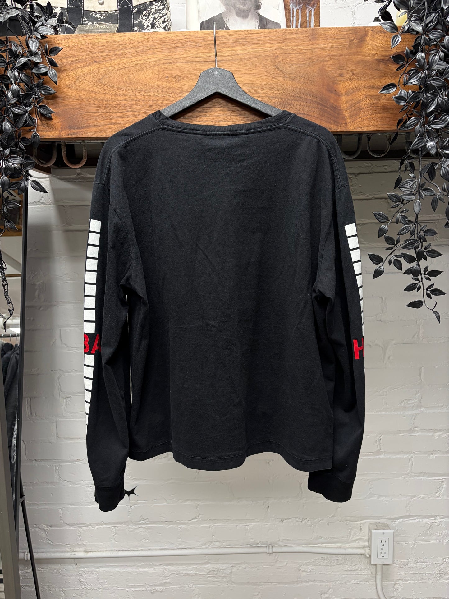 Hood by Air ‘Detroit Orgy’ Black Long Sleeve T-Shirt