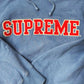 AW2021 Supreme ‘Leopard Trim’ Hoodie