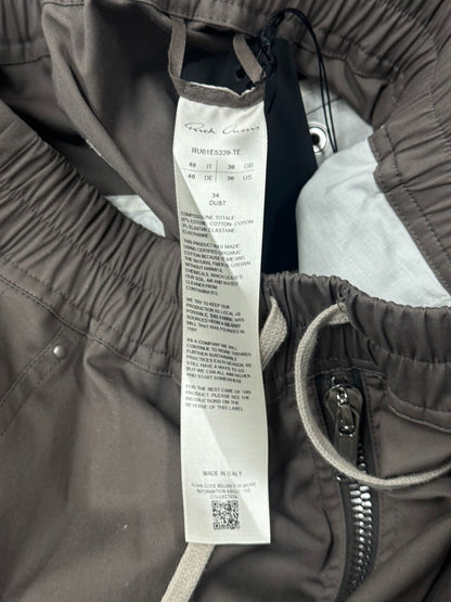 SS2025 Rick Owens ‘Hollywood’ Dust Brown ‘Cargo Bela’ Pants