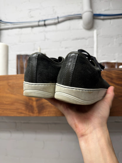 Lanvin ‘Skate’ Forest Green Low Top Sneakers