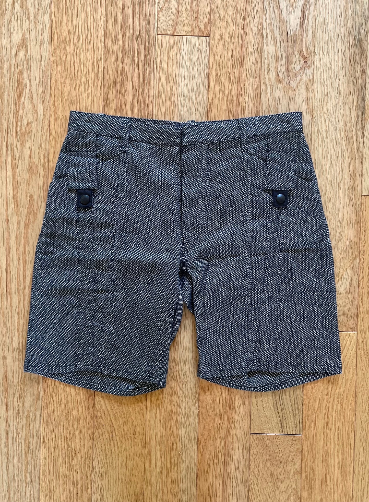 Balenciaga Technical Panelled Grey Shorts