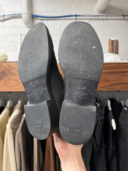 AW2004 Dior Homme ‘Victim of the Crime’ Leather High Cut Boots