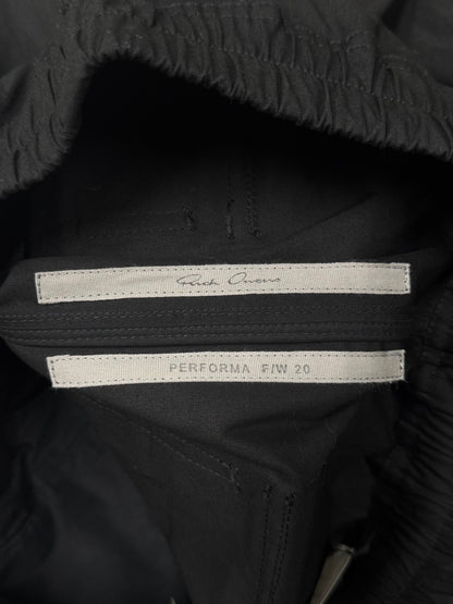 AW2020 Rick Owens ‘Performa’ Side-Zip Joggers