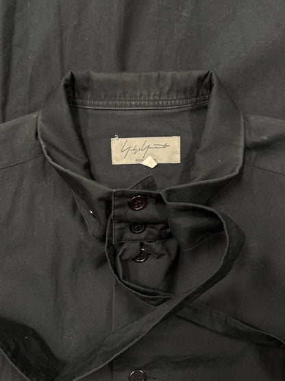 Yohji Yamamoto Pour Homme ‘Tie Collar’ Button Down Shirt