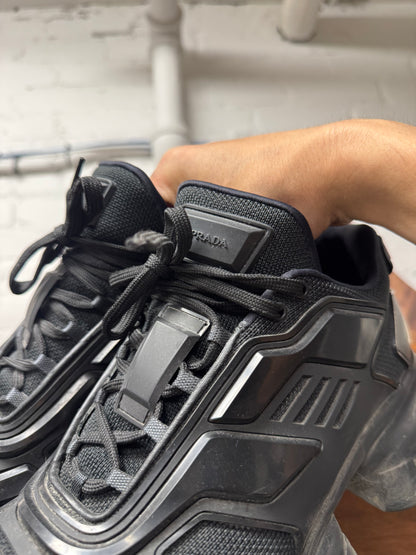 Prada ‘Cloudburst Thunder’ Black Platform Sneakers