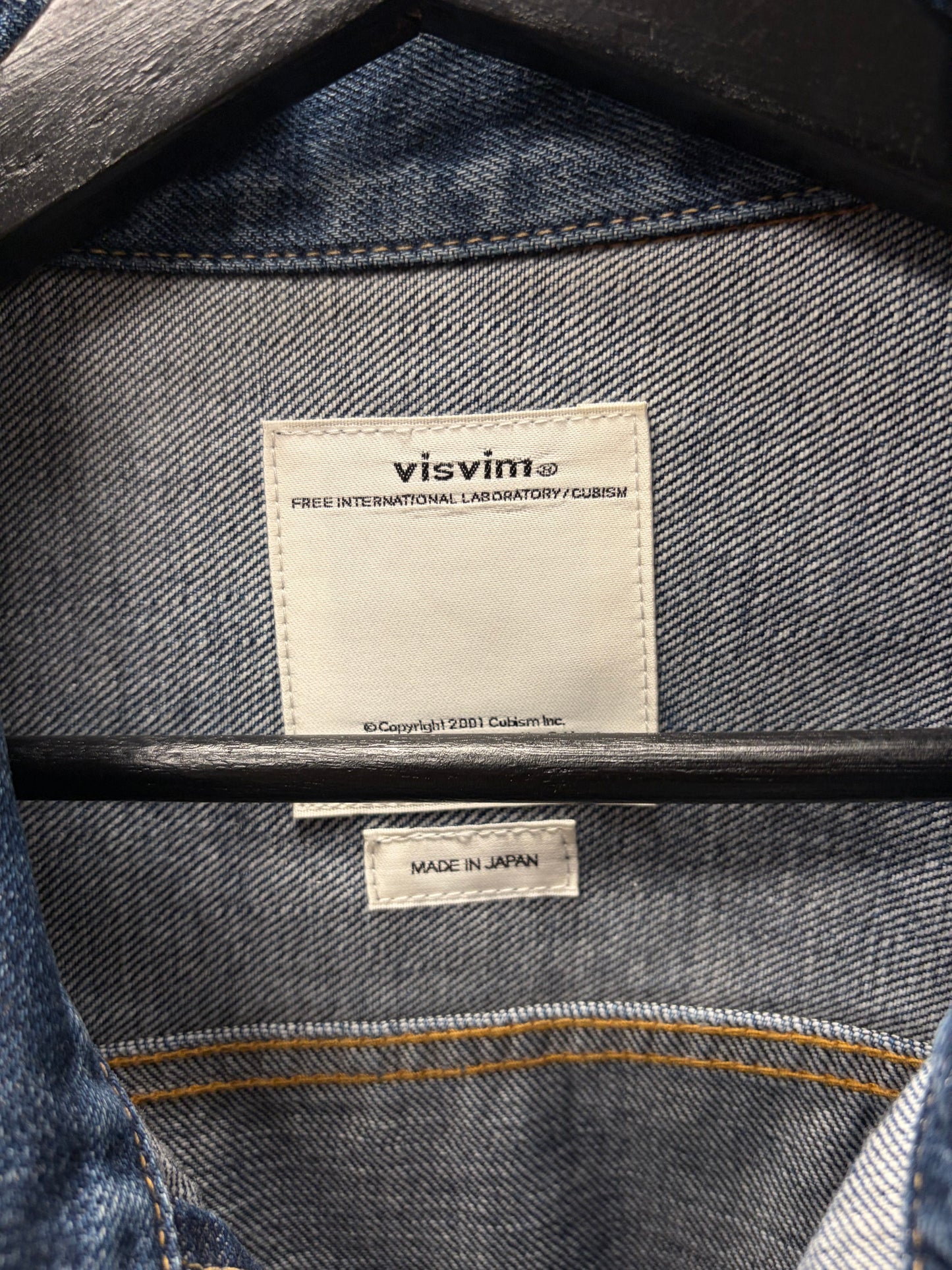 SS2016 Visvim ‘101 JKT’ Blue Denim Trucker Jacket